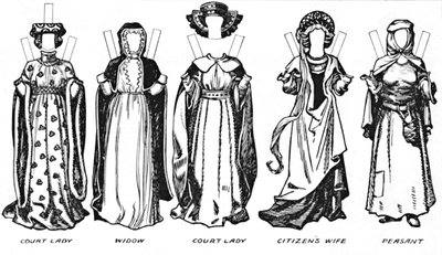 La Gran Galería del Traje Histórico: Cómo se vestía la gente en el reinado de Enrique IV, c1934 de Unbekannt
