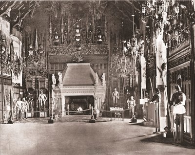 El Gran Salón, Castillo de Edimburgo, Edimburgo, Escocia, 1894 de Unbekannt