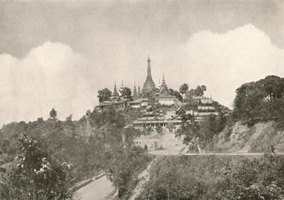 La Gran Pagoda, Moulmein, 1900 de Unbekannt