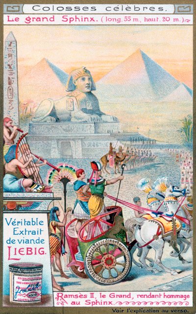 La Gran Esfinge de Giza, Egipto, c. 1890-1910 de Unbekannt