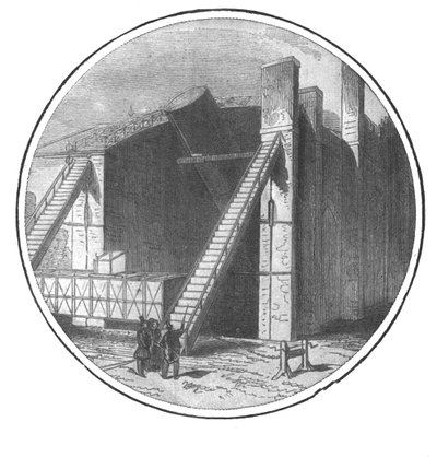 El gran telescopio construido por Lord Rosse, 1828-1845, 1901 de Unbekannt