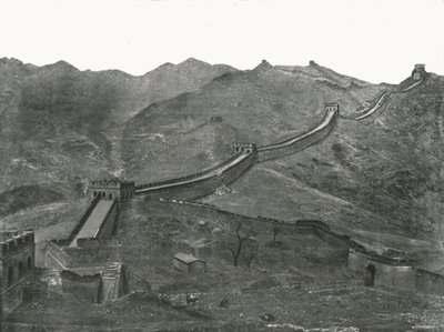 La Gran Muralla, Pekín, China, 1895 de Unbekannt