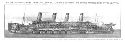 El más grande de todos los barcos y el mayor de todos los desastres marítimos, 20 de abril de 1912 de Unbekannt