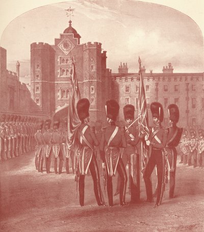 Los Guardias Granaderos en el Palacio de St. James, 1909 de Unbekannt