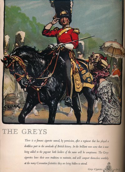 Los Grises - Cigarrillos Greys, 1937 de Unbekannt