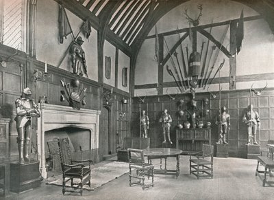 El salón en Ockwells Manor, 1905 de Unbekannt