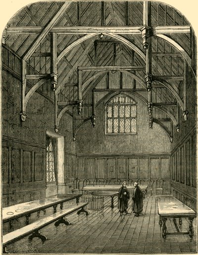 El Salón de Grays Inn, c. 1872 de Unbekannt