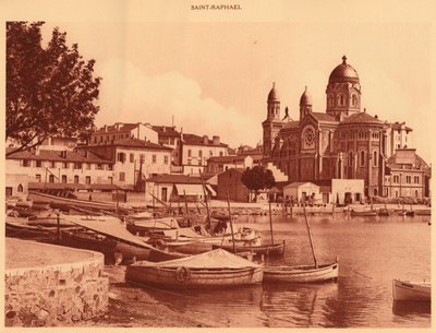 El Puerto y la Iglesia, Saint Raphael, 1930 de Unbekannt