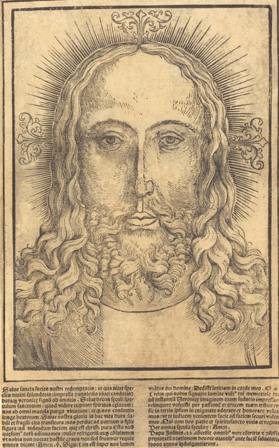La Cabeza de Cristo, probablemente 1500-1510 de Unbekannt