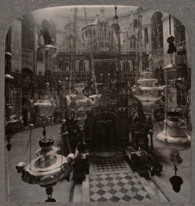 La Iglesia del Santo Sepulcro, Jerusalén de Unbekannt