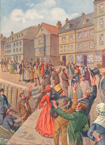 El regreso a casa, 1838 de Unbekannt