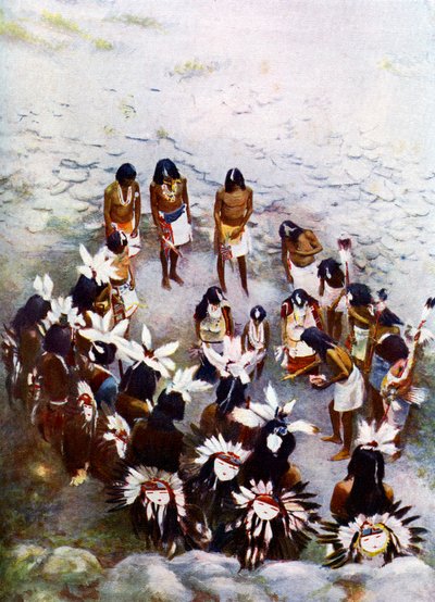 La ceremonia de la flauta Hopi de Unbekannt