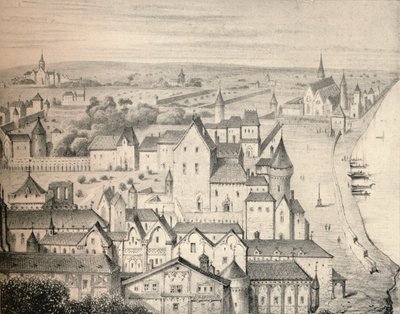 El Hotel St Paul en el siglo XIV, 1915 de Unbekannt