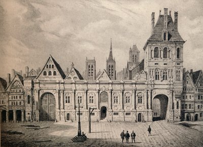 El Hôtel de Ville en 1583, 1915 de Unbekannt