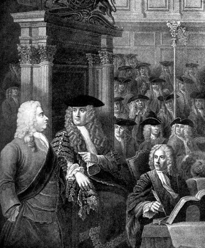 La Cámara de los Comunes en la administración de Sir Robert Walpole de Unbekannt