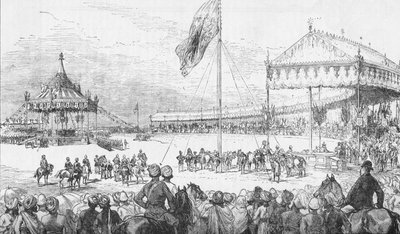 El Durbar Imperial en Delhi, India, el 1 de enero de 1877, 1908 de Unbekannt