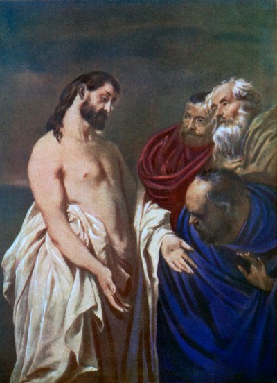 La incredulidad de Tomás, 1926 de Unbekannt