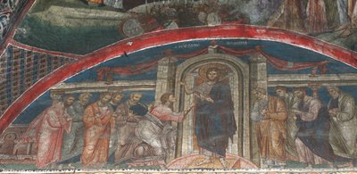 La Incredulidad de Santo Tomás, ca. 1350 de Unbekannt