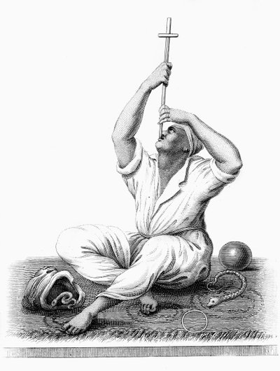 El Malabarista Indio, 1818 de Unbekannt