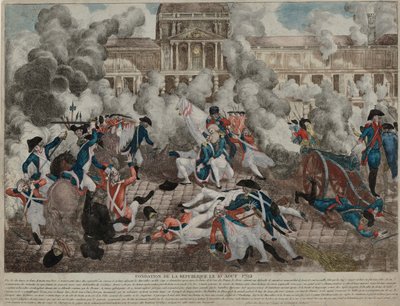 La Insurrección del 10 de agosto de 1792, 1792 de Unbekannt