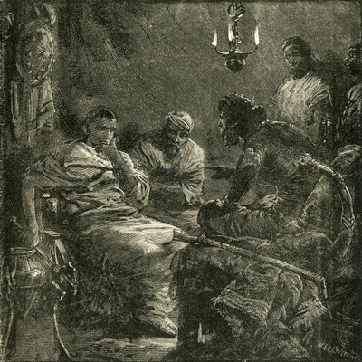 La Entrevista Entre Bocchus y Sulla, 1890 de Unbekannt
