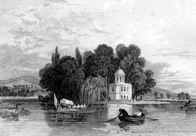 La isla, Henley-on-Thames, Oxfordshire, 1830 de Unbekannt