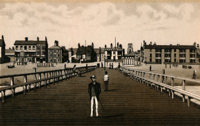 El muelle, c. 1880 de Unbekannt