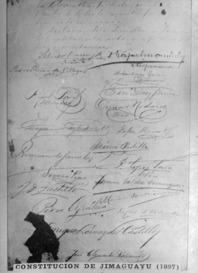 La Constitución de Jimaguayú, 1895, 1920s de Unbekannt