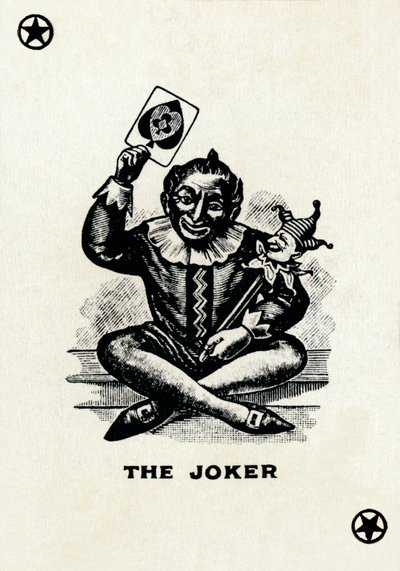 El Joker de una baraja de cartas de Goodall & Son Ltd., c1940 de Unbekannt