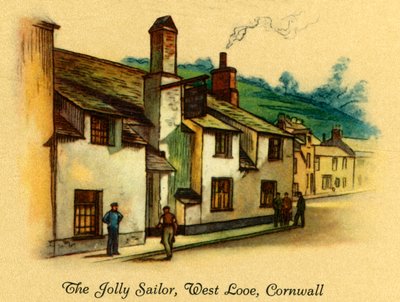 El marinero alegre, West Looe, Cornwall, 1939 de Unbekannt