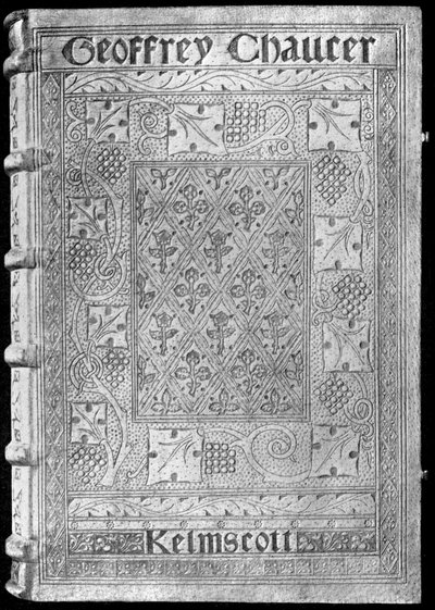El Chaucer de Kelmscott, con una encuadernación especial de William Morris, 1896-1901 de Unbekannt