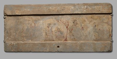 La Matanza de Tres Guerreros con Dos Duraznos, 206 a.C. - 220 d.C. de Unbekannt