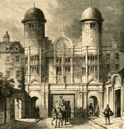 La Puerta de King Street, Whitehall, 1881 de Unbekannt
