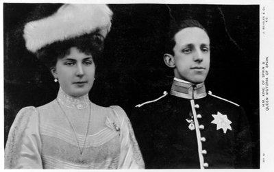 El Rey y la Reina de España, c. 1900s-c. 1910s de Unbekannt