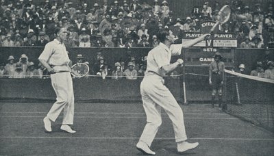 El rey como jugador de tenis, 1926, 1937 de Unbekannt
