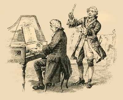 El rey exclamó repetidamente, ¡Solo un Bach! ¡Solo un Bach!, 1907 de Unbekannt