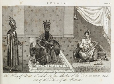 El rey de Persia, c.1810-1829 de Unbekannt