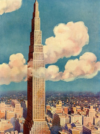 El Rey de los Rascacielos - Torre Larkin, c1930 de Unbekannt