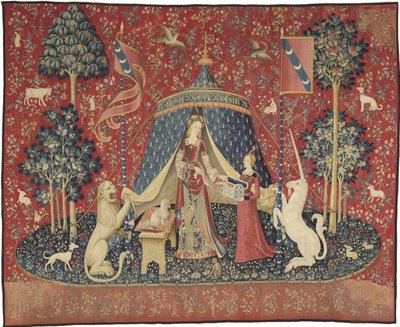 La dama y el unicornio de Unbekannt