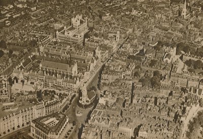 La Guarida de la Ley como Pocos Londinenses la Ven: El Templo y los Tribunales de Justicia, c1935 de Unbekannt