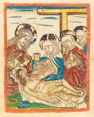 La Lamentación, c. 1480-1490 de Unbekannt