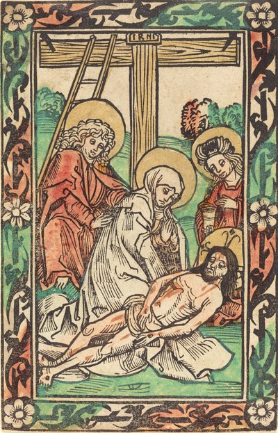 La Lamentación, c. 1480-1500 de Unbekannt