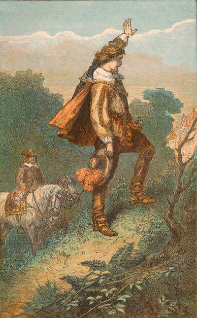 El último vistazo al hogar, 1633-1701, c1910 de Unbekannt