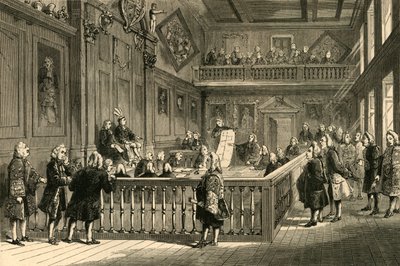 El último tribunal heráldico de Unbekannt