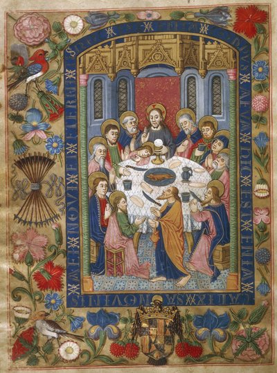 La Última Cena, 1502 de Unbekannt