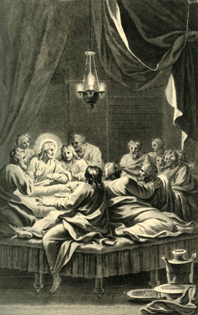 La Última Cena, siglo XVII, 1908 de Unbekannt