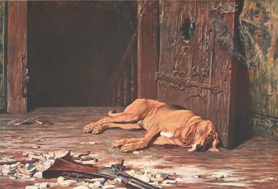 El último de la guarnición, c1875, c1902 de Unbekannt
