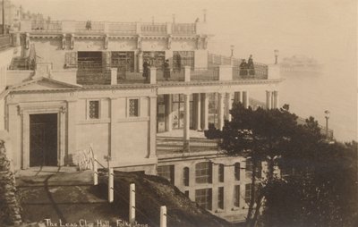 El Salón del Acantilado Leas, Folkestone, finales del siglo XIX-principios del siglo XX de Unbekannt