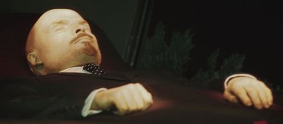 El cuerpo muerto de Lenin en el Mausoleo de Lenin de Unbekannt