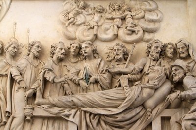 La vida de la Virgen, La Casa de la Virgen, Santa Casa, Réplica de la Casa Santa, Iglesia de Nuestra Señora de Loreto, Praga, República Checa de Unbekannt